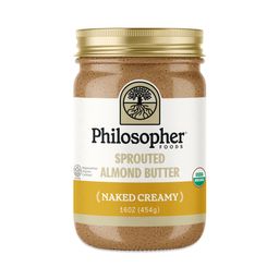 Sprouted Almond Butter, Naked Creamy, Value Size