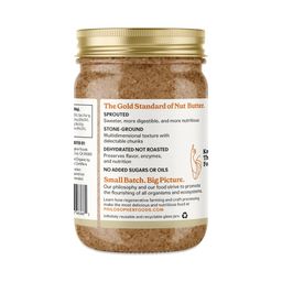 Sprouted Almond Butter, Naked Crunchy, Value Size