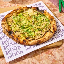 Neapolitan Pizza, Miso Eggplant