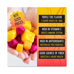 Organic Tropical Immunity Blend, Dragon, Passion Fruit & Mango Pieces