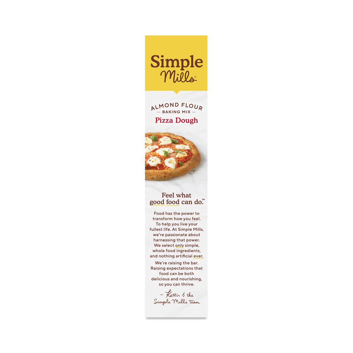 Almond Flour Pizza Dough Mix by Simple Mills Thrive Market