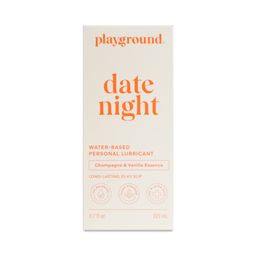 Date Night Water-Based Personal Lubricant, Champagne & Vanilla Essence