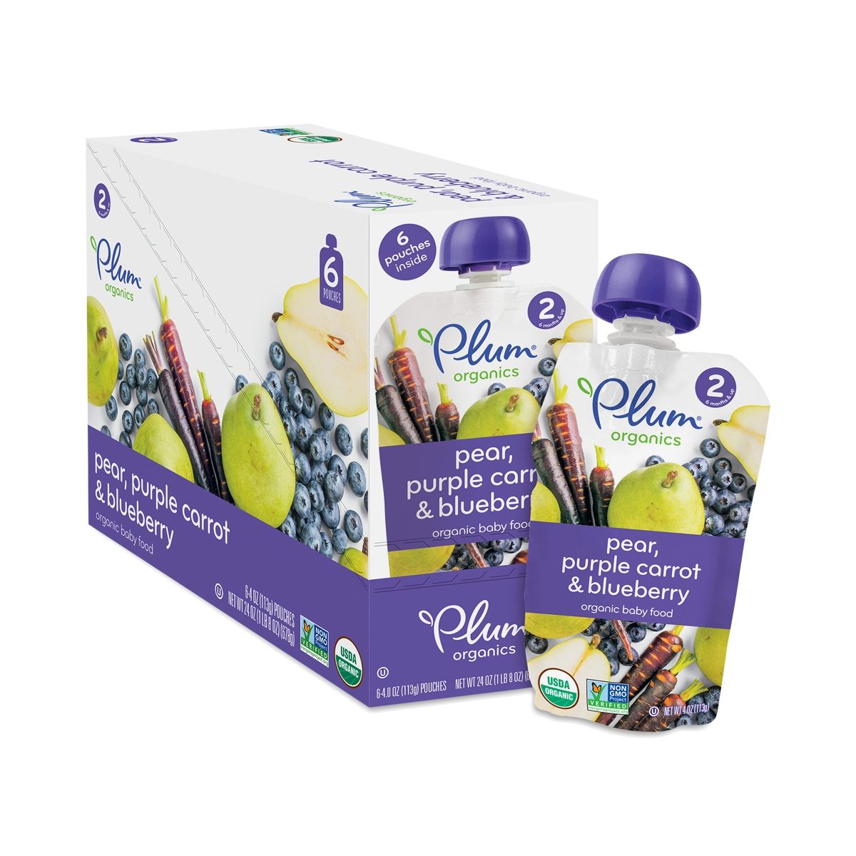 purple carrot baby food