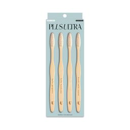 Bamboo Toothbrush, 4-Pack