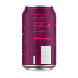 Prebiotic Soda, Pomegranate Sparkle