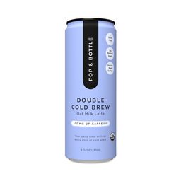 Oat Milk Latte, Double Cold Brew