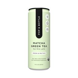 Oat Milk Latte, Matcha Green Tea