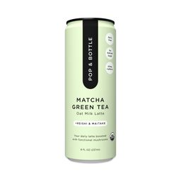Oat Milk Latte, Matcha Green Tea
