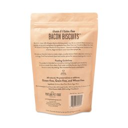 Grain & Gluten-Free Bacon Dog Biscuits