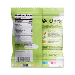 Air Cheese Crunchy Cheese Bites, Gouda, Snack Pack