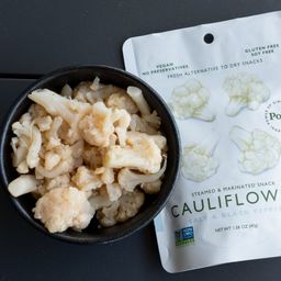 Steamed & Marinated Cauliflower, Salt & Black Pepper