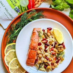 Steamed & Marinated Mediterranean Three Bean Salad