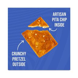 Pretzel Pita Chips, Sea Salt