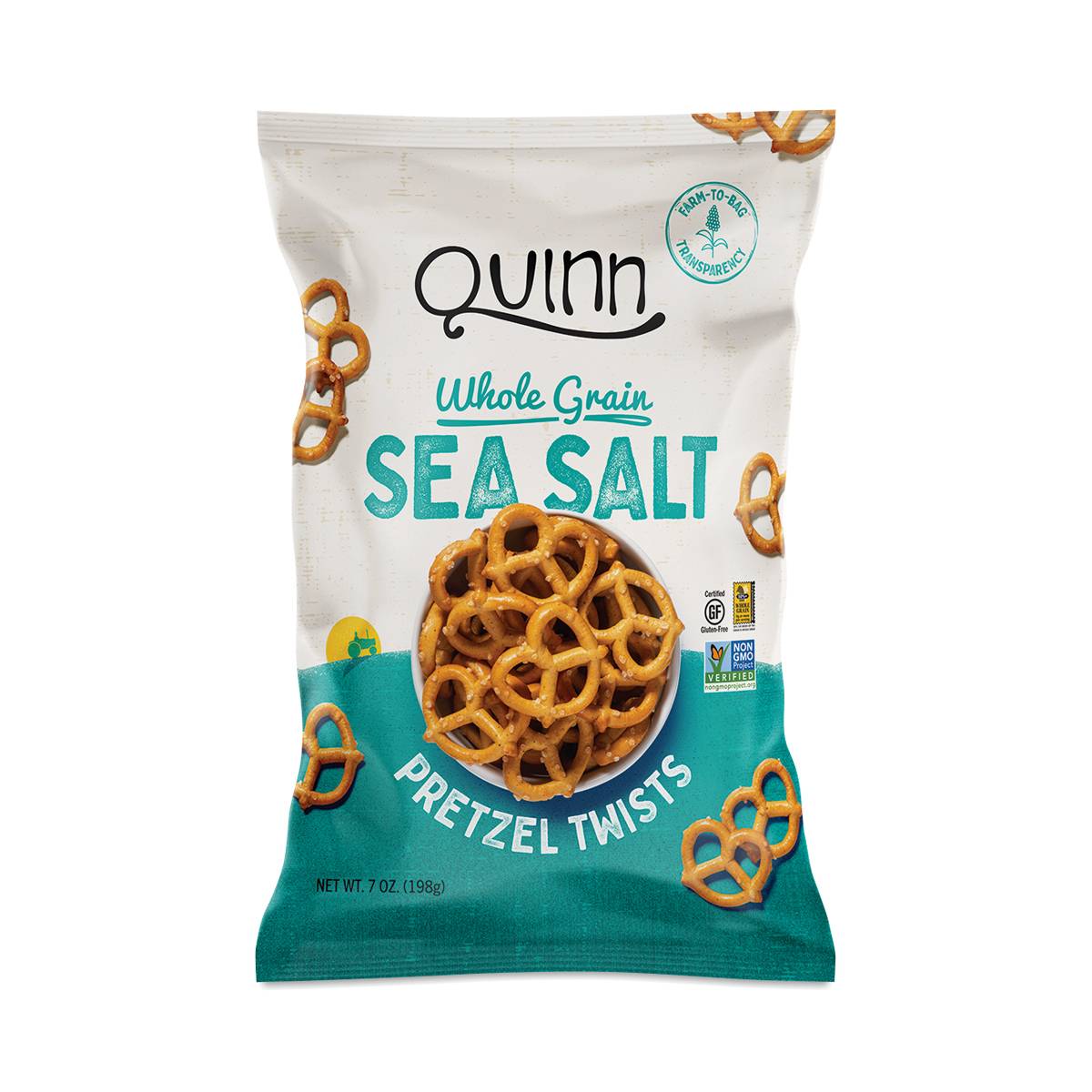Quinn Snacks Classic Sea Salt Pretzels Thrive Market