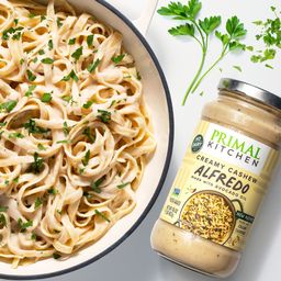Creamy Cashew Alfredo Pasta Sauce