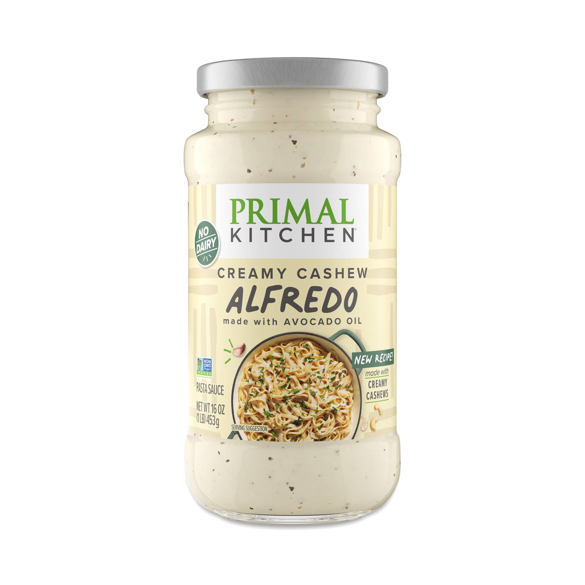 Creamy Cashew Alfredo Pasta Sauce
