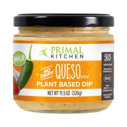 No Dairy Queso Style Plant Based Dip, Mild