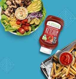 Organic Squeeze Ketchup, Unsweetened