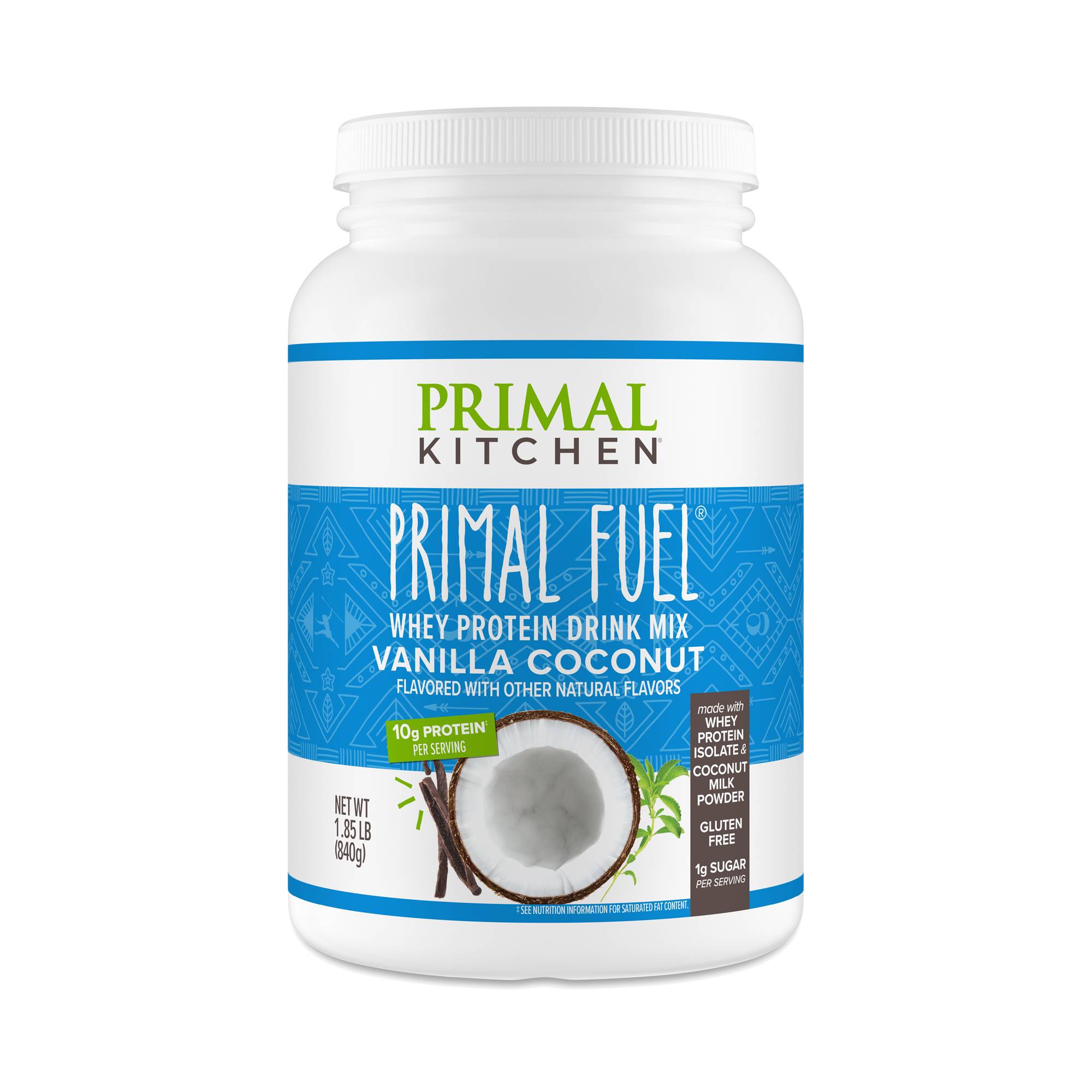 Primal Fuel Protein Powder, Vanilla Coconut