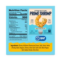 Garlic Herb Butter Shrimp