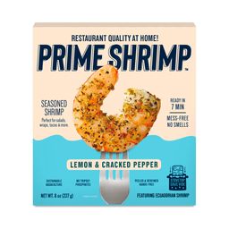 Seasoned Shrimp, Lemon & Cracked Pepper