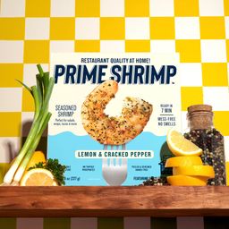 Seasoned Shrimp, Lemon & Cracked Pepper