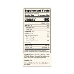 Grass-fed Whey Isolate, Dutch Chocolate