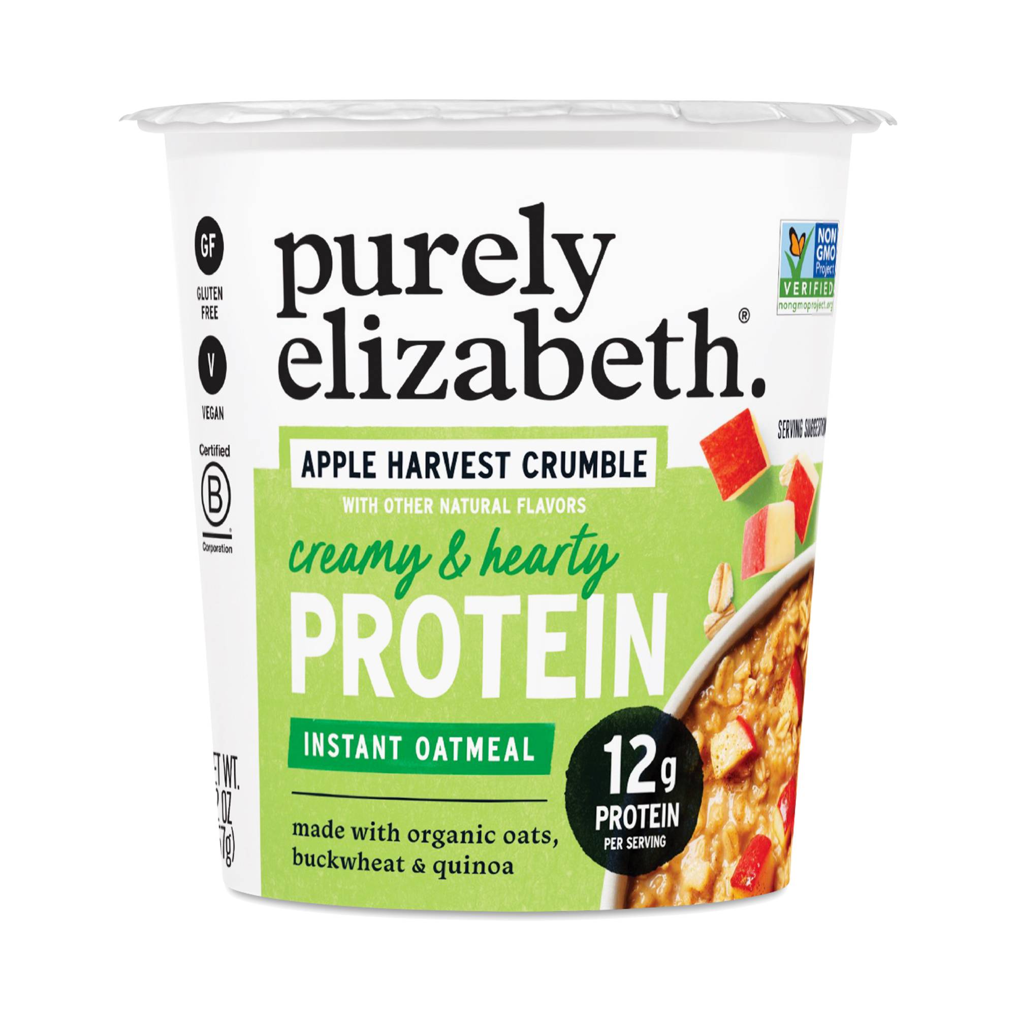 Protein Oatmeal Cup, Apple Harvest Crumble