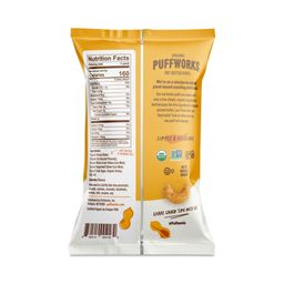 Organic Nut Butter Puffs, Honey Peanut