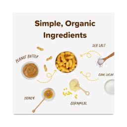 Organic Nut Butter Puffs, Honey Peanut