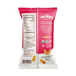 Organic Nut Butter Puffs, Strawberry PB&J