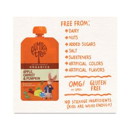 Apple, Carrot & Pumpkin Pouches