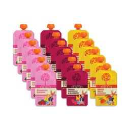 Peter Rabbit Puree Pouches Variety Pack, Fruit