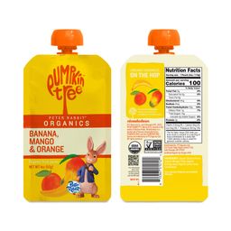 Peter Rabbit Puree Pouches Variety Pack, Fruit