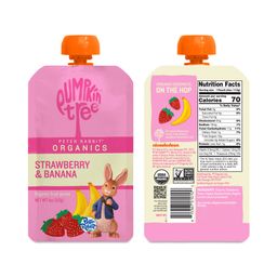 Peter Rabbit Puree Pouches Variety Pack, Fruit