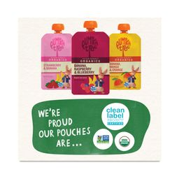 Peter Rabbit Puree Pouches Variety Pack, Fruit