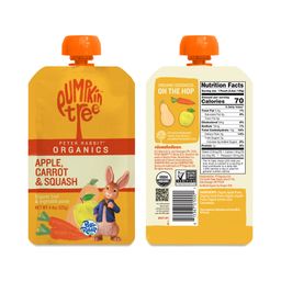 Peter Rabbit Puree Pouches Variety Pack, Fruit & Vegetable