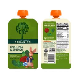 Peter Rabbit Puree Pouches Variety Pack, Fruit & Vegetable