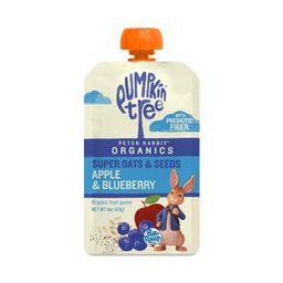 Prebiotic Super Oats & Seeds Pouches, Apple & Blueberry