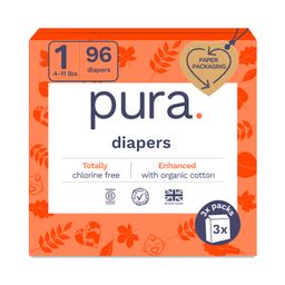 Super Soft & Sensitive Diapers, Size 1