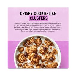 Cookie Granola, Oatmeal Raisin