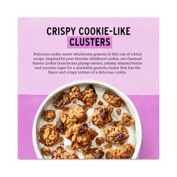 Cookie Granola, Oatmeal Raisin