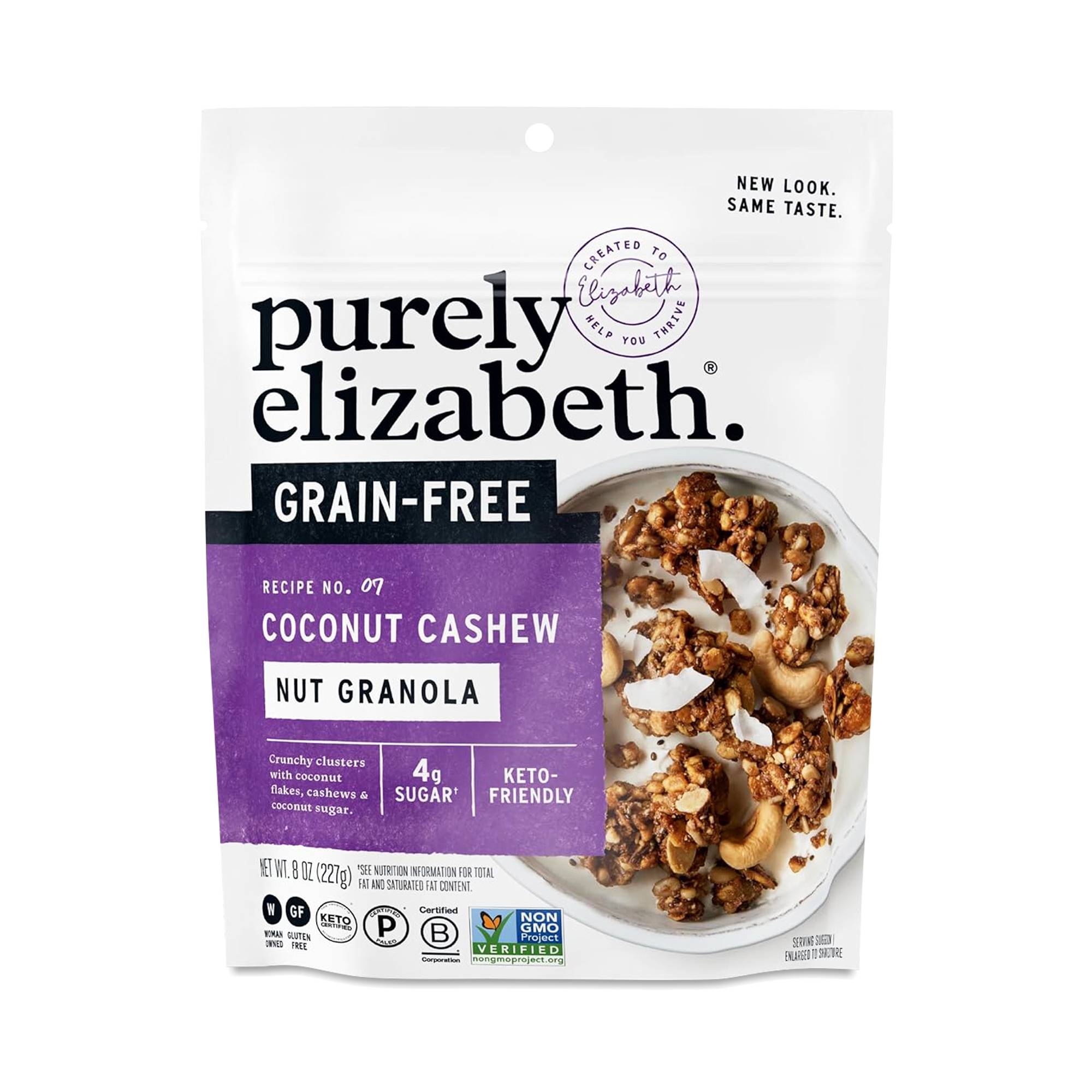 Grain-Free Nut Granola, Coconut Cashew