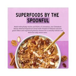 Superfood Cereal, Cinnamon Raisin Almond