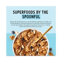 Superfood Cereal, Vanilla Blueberry Almond