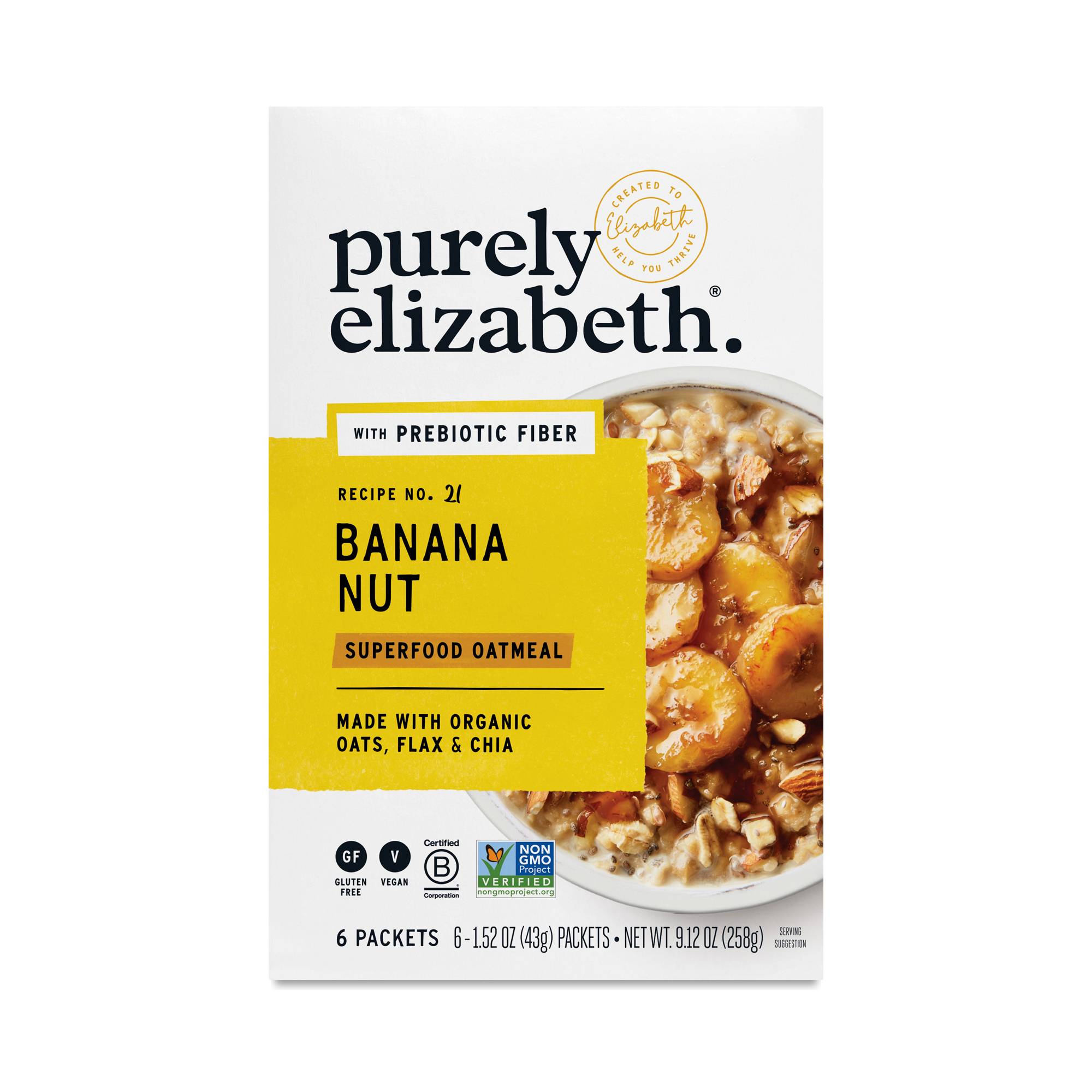 Superfood Oatmeal, Banana Nut