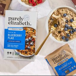 Superfood Oatmeal, Blueberry Flax