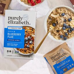 Superfood Oatmeal, Blueberry Flax