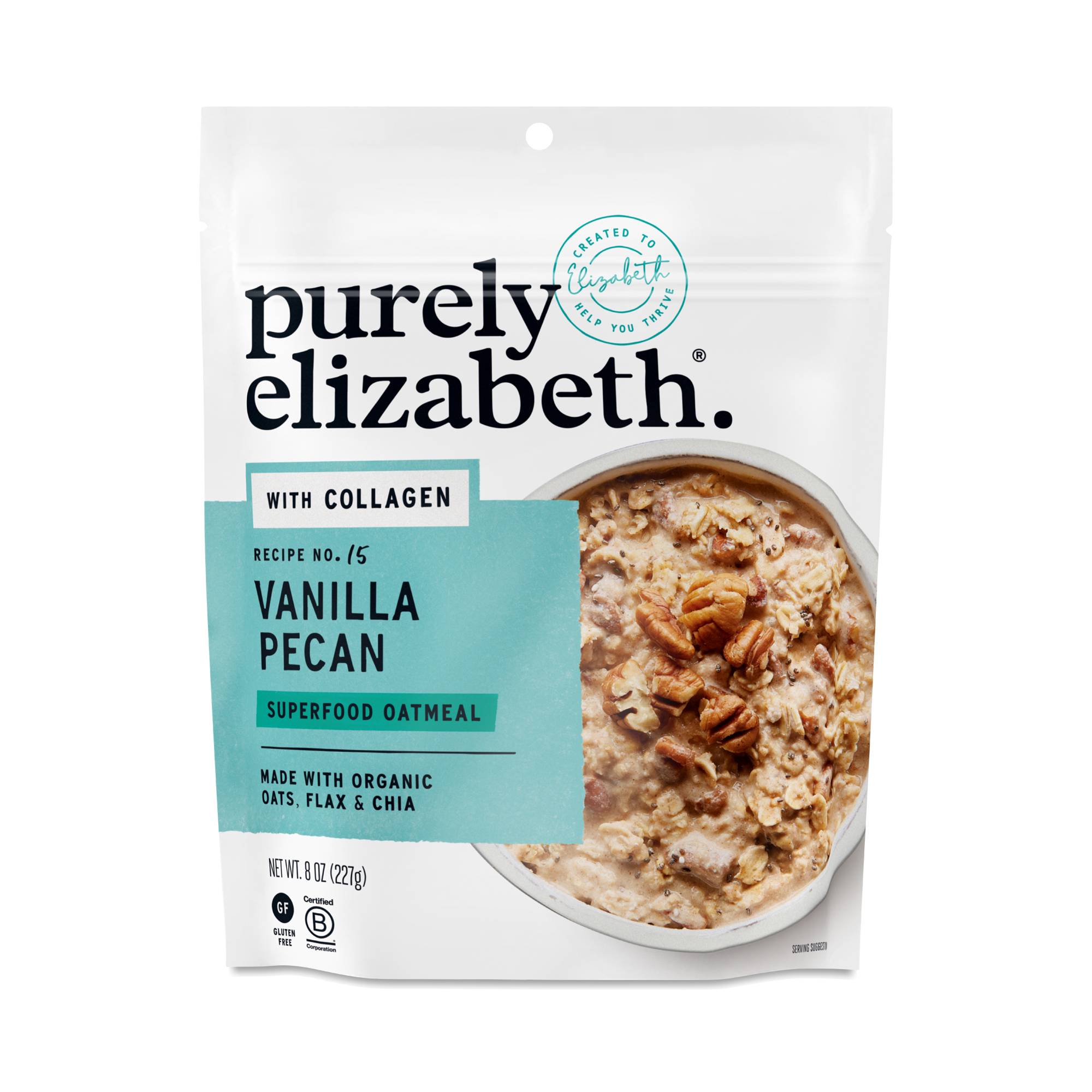 Superfood Oatmeal & Collagen, Vanilla Pecan