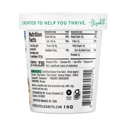 Superfood Oatmeal Cup, Apple Cinnamon Pecan